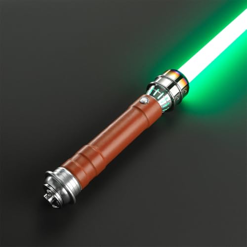MechEdu Schwertgriff 26,2 cm Säbel mit Abnehmbarer Klinge Griff, Cosplay-Requisite, mit Realistischen Sound- Und Blitzeffekten, EIN Geschenk für Jugendliche Und Erwachsene (Xenopixel-Version) von MechEdu
