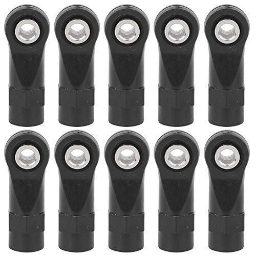 10pcs M4 Link Link Linkage Rod Endkugeln Gelenkkopf Set Fit Traxxas -4 1/10 RC-Autozubehör von MechKit
