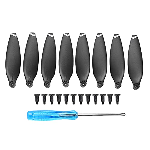 MechKit Drohnen -Propeller Lownoise Blades für Fimi X8 Mini Accessoires Schwungklingen (Weiße Kante) von MechKit