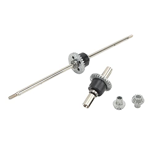 MechKit Edelstahl Metall VORNE HINTERE DIFFERENZIELLE ZAHNRAD ERSATZTEILE ZUVERLÄSSIGE Sturdy LANGLEBIG FÜR WLTOYS 12428 12427 FERNBEDIGUNGS Auto von MechKit