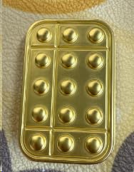 Fidget Slider Spielzeug für Erwachsene, Poker Push Slider für Schreibtisch und Büro von Mechaniker
