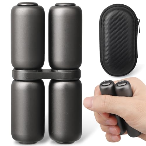 Handheld-Zappel-Handroller-Spielzeug für Kinder und Erwachsene, Metall-Zappel-Spinner, tragbarer Handgriff-Stärker, geräuscharmes Anti-Angst-Hand-Trainingsgerät für Büro, Reisen, Klassenzimmer Handheld-Zappel-Handroller-Spielzeug für Kinder und Erwachsene, Metall-Zappel-Spinner, tragbarer Handgriff-Stärker, geräuscharmes Anti-Angst-Hand-Trainingsgerät für Büro, Reisen, Klassenzimmer von Mechaniker