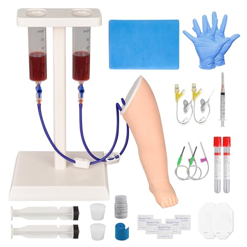 MedEduQuest Pädiatrie-IV- und Phlebotomie-Übungsbein-Set von MedEduQuest