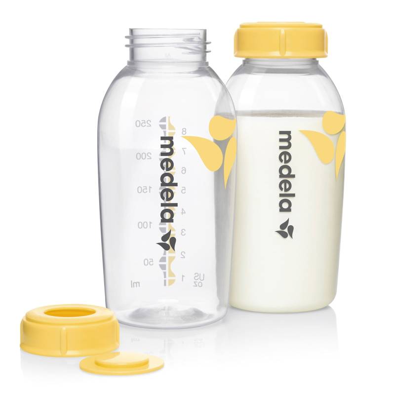 Medela 2er-Pack Babyflaschen für Muttermilch, 250 ml von Medela