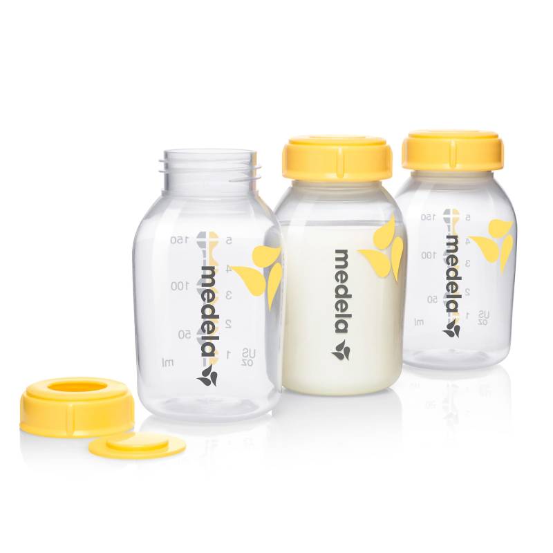 Medela 3er-Pack Babyflaschen für Muttermilch, 150 ml von Medela