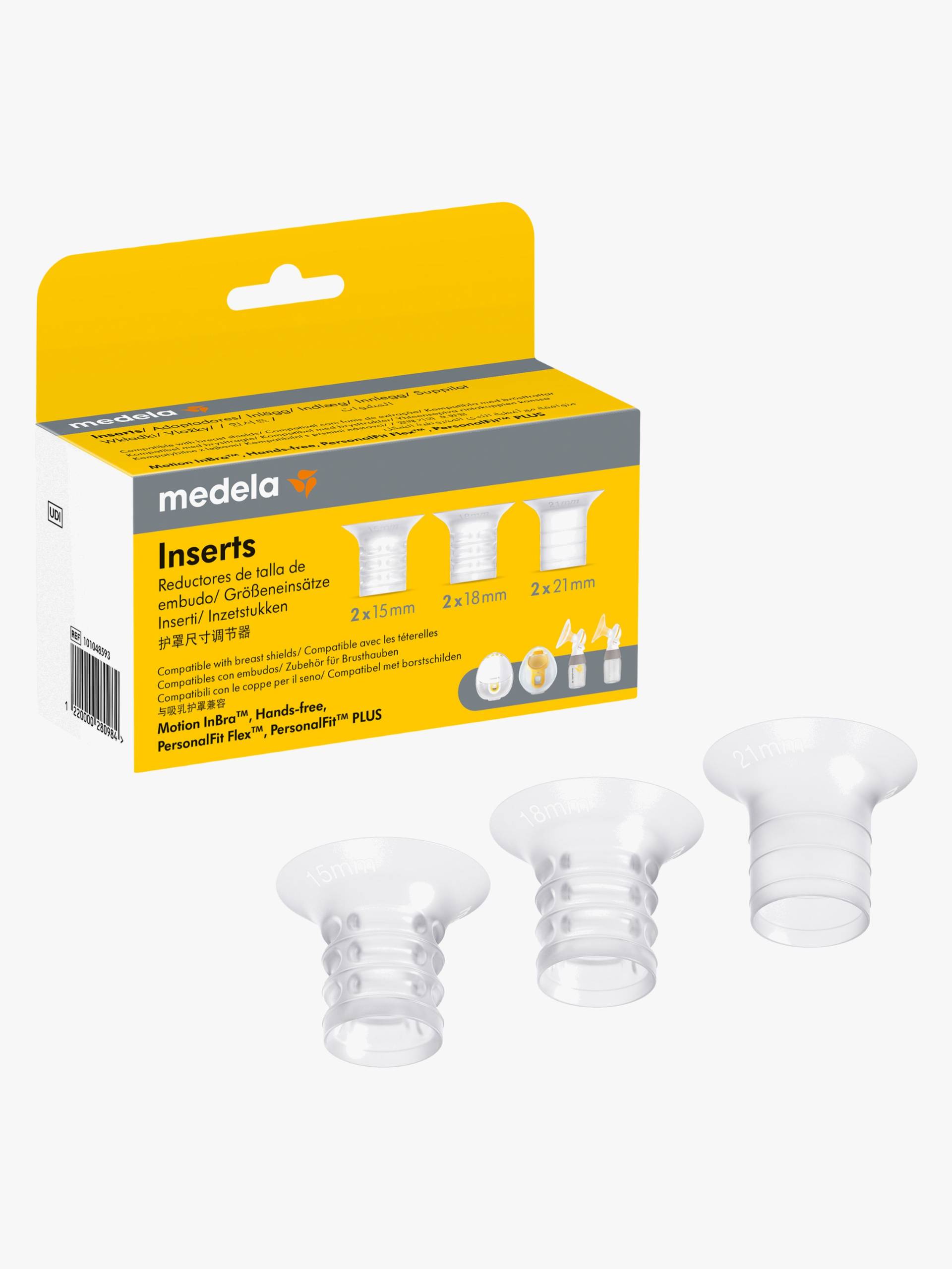 Medela Einlagen mit Brusttrichter von Medela