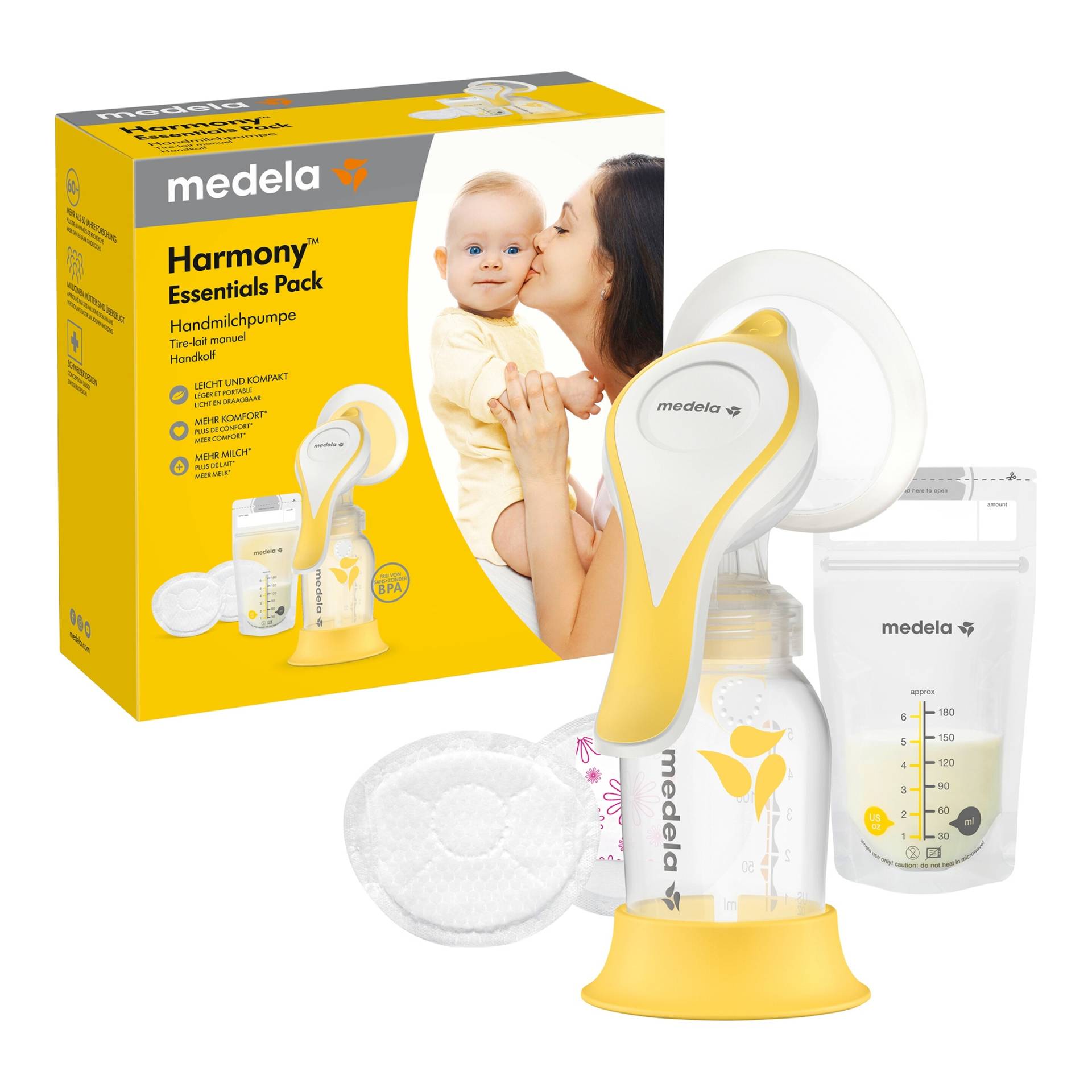 Medela Handmilchpumpe Harmony essentials Pack von Medela