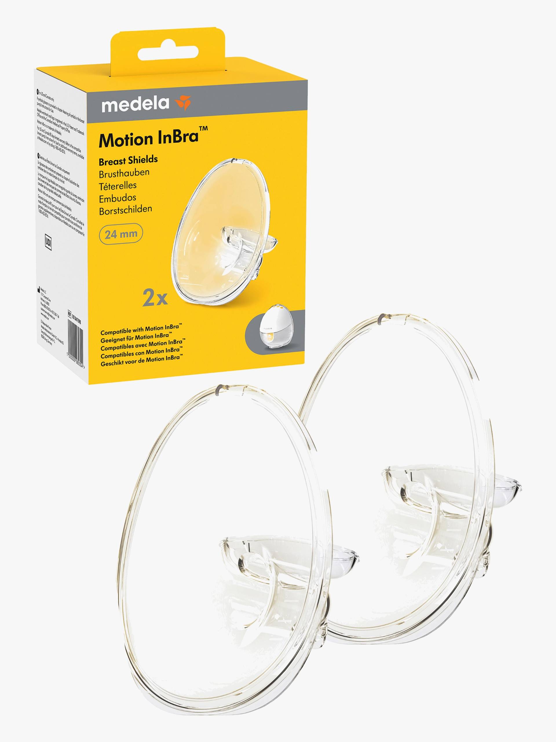 Medela Motion InBra Brusttrichter 24 mm 2er-Pack von Medela