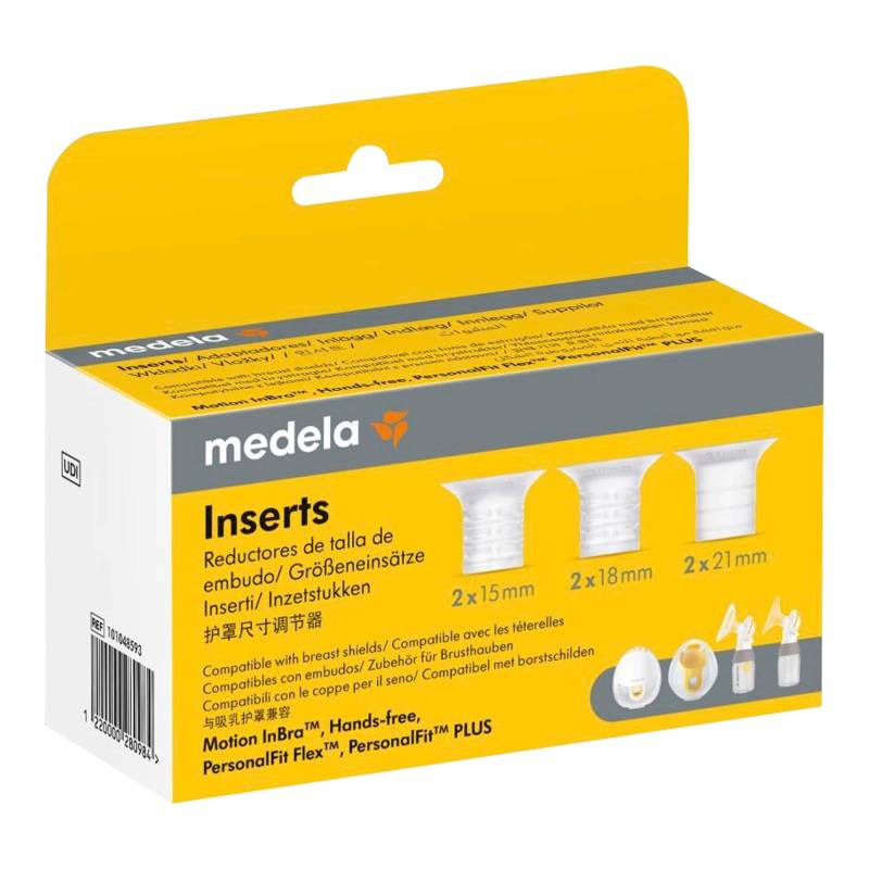 Medela Zubehör für Brusthauben: Größeneinsätze aus Silikon von Medela