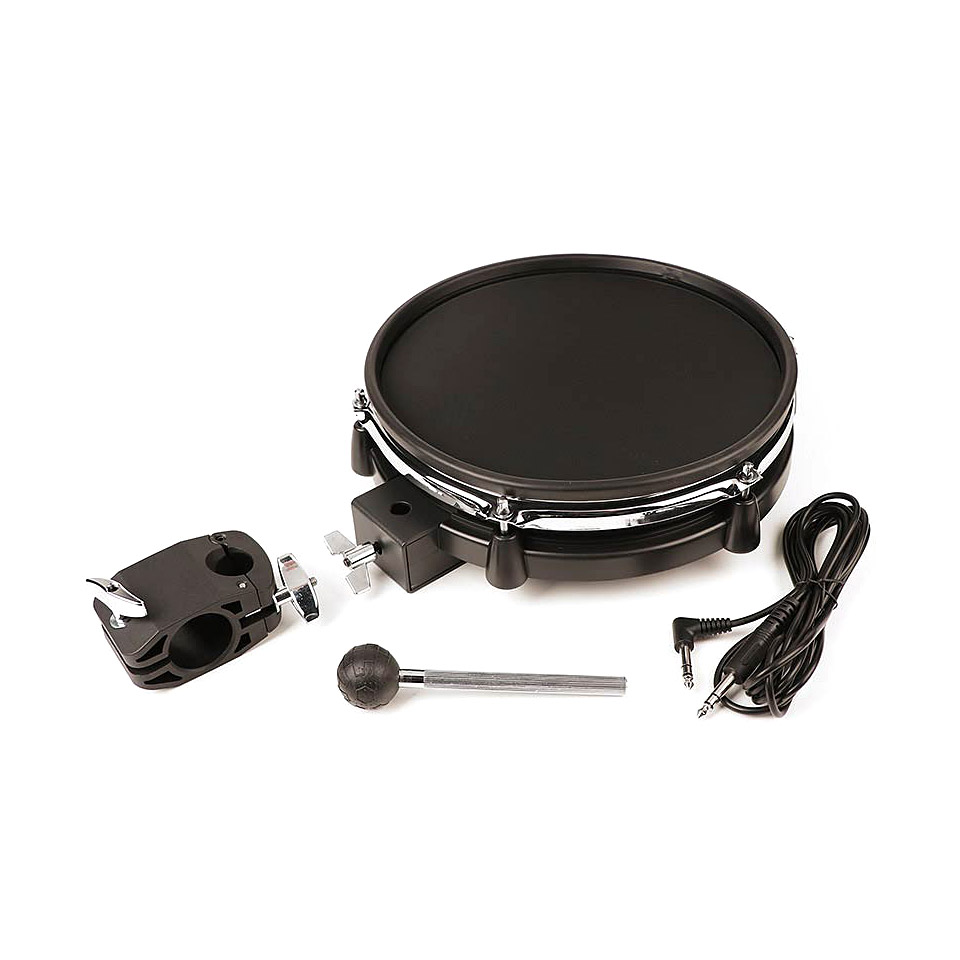 Medeli 10" Tom Pad with Mount E-Drum-Pad von Medeli