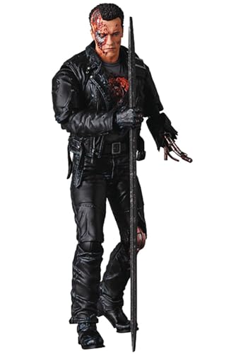 Medicom Terminator 2 Figur MAFEX T-800 Battle Damage Ver. 16 cm von Medicom