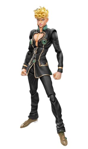 Medicos Entertainment JoJo's Bizarre Adventure Part5 Figur Super Action Chozokado (Giorno Giovanna Ver. Black) 15 cm von Medicos Entertainment