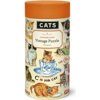 Vintage Cats Puzzle 1000 Teile von Medien Service Runge