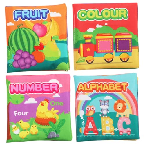 Mednkoku 4pcs Badbücher für Kleinkinder 1-3 wasserdichte, reißfeste Badbücher mit lebhaften Mustern und Farben, frühe Bildungsbadbadbücher mit Soundcover für lustige Dusche, Badbücher Mednkoku 4pcs Badbücher für Kleinkinder 1-3 wasserdichte, reißfeste Badbücher mit lebhaften Mustern und Farben, frühe Bildungsbadbadbücher mit Soundcover für lustige Dusche, Badbücher von Mednkoku