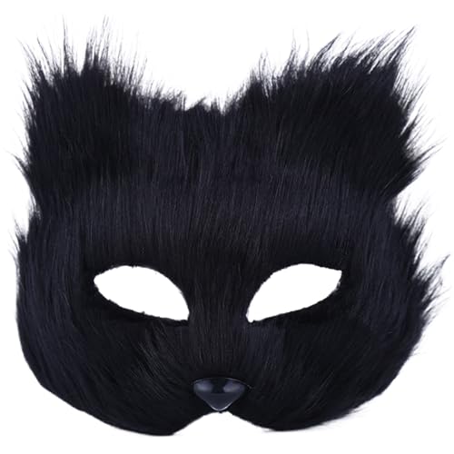 Mednkoku Therian Maske, halbgesichts Fuchsmaske, atmungsaktives Tier für erwachsene Kinder, weiches glattes Cosplay pelzig Mednkoku Therian Maske, halbgesichts Fuchsmaske, atmungsaktives Tier für erwachsene Kinder, weiches glattes Cosplay pelzig von Mednkoku
