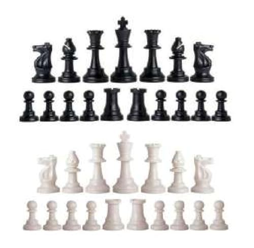 Kalindri Sports Chessmen Kunststoff Hollow Chessmen von Meerut Sports
