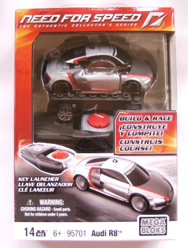 Mega Bloks 95701 - Need for Speed Audi R8™ mit Key Launcher von Mega Bloks