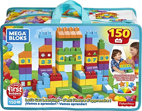 MEGA Bloks FVJ49 - Bausteintasche, 150 Teile, Bunt, Spielzeug ab 1 Jahr MEGA Bloks FVJ49 - Bausteintasche, 150 Teile, Bunt, Spielzeug ab 1 Jahr von Mattel