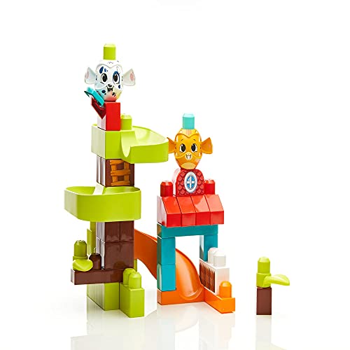 Mega Bloks GKX70 - Guck-Guck Vergnügungspark Spielset (35 Teile) von Mattel