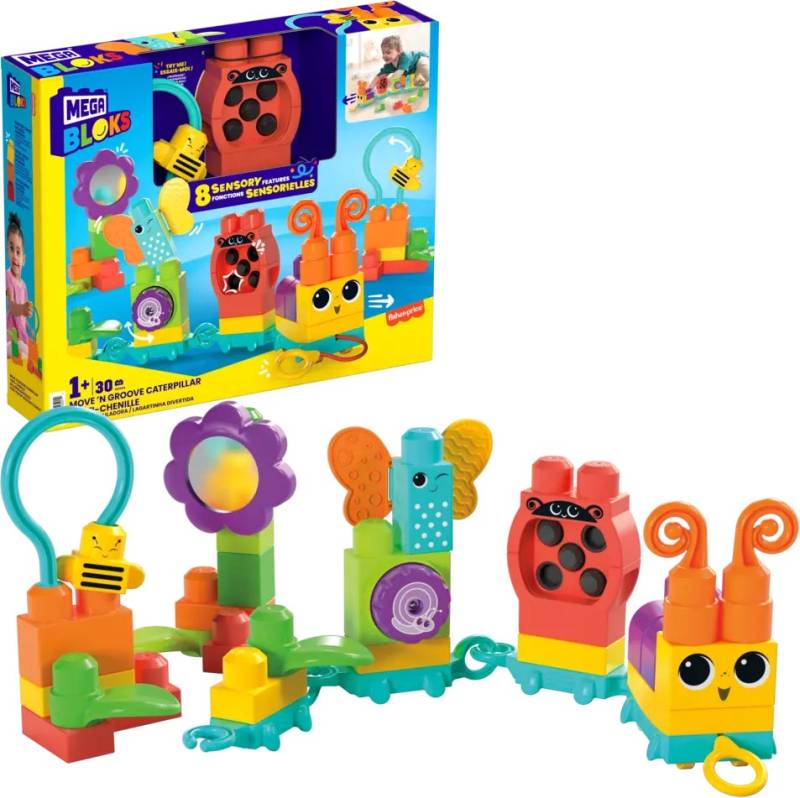 Mega Bloks Move 'n' Groove Schmetterlingszug Bausatz von Mega Bloks