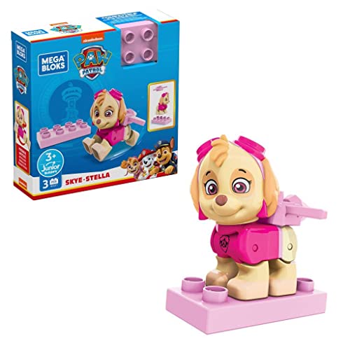 Mega Bloks Paw Patrol: Skye - Rosa Baukasten mit thematischem Zubehör für Kinder ab 3 Jahren - 10.25 x 7.44 x 5.25 inches Mega Bloks Paw Patrol: Skye - Rosa Baukasten mit thematischem Zubehör für Kinder ab 3 Jahren - 10.25 x 7.44 x 5.25 inches von Mega Bloks