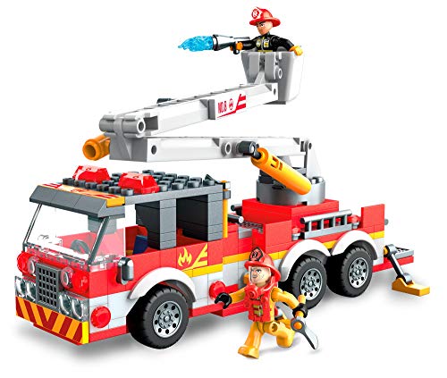 Mega Bloks Construx GLK54 - Feuerwehrauto und Figur (244 Stück) von Mega