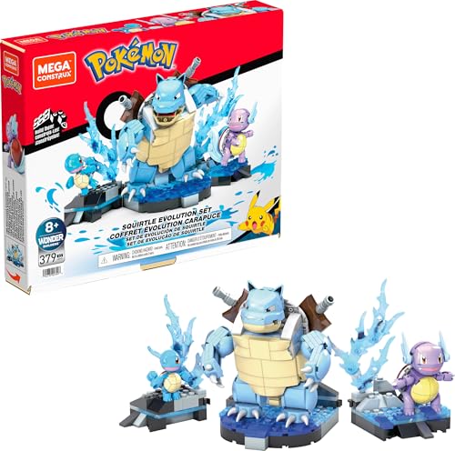 MEGA HDH93 - Mega Construx Pokémon Entwicklungs Set Baukasten, Bauspielzeug Für Kinder, Tolles Spielzeug Geschenk Ab 8 Jahren MEGA HDH93 - Mega Construx Pokémon Entwicklungs Set Baukasten, Bauspielzeug Für Kinder, Tolles Spielzeug Geschenk Ab 8 Jahren von Mega Brands