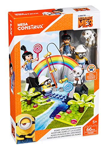 Mattel FDX80 Kinderspielzeugfiguren-Set für Kinder (5 Kinder/Mädchen), bunt, aus Kunststoff, Cartoon, Minions (Aniated Film) von Mega Brands