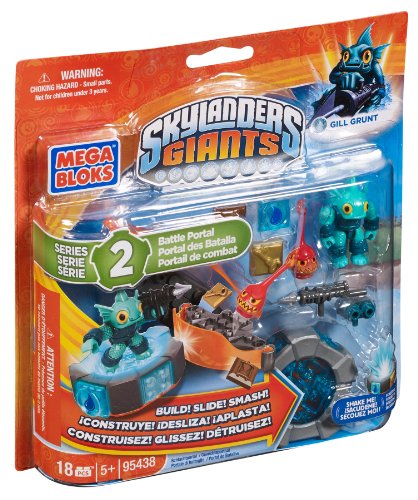 Mega Bloks 95438 - Skylanders Gill Grunt's Battle Portal - Water von Mega Brands