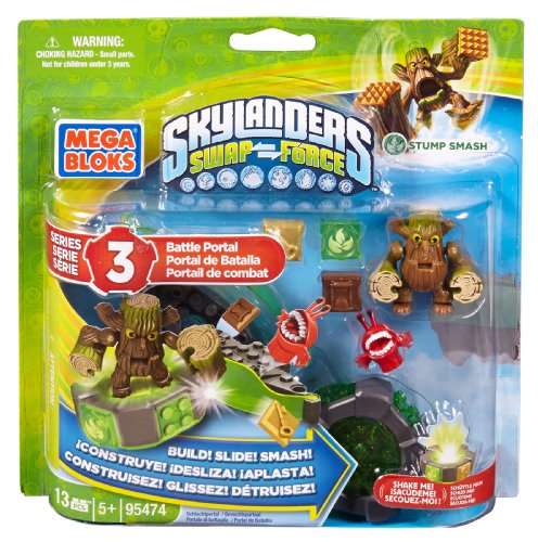 Mega Bloks 95474 - Skylanders Stump Smash's Battle Portal - Life von Mega Brands