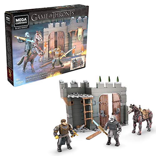 Mega Construx GMN73 - Mega Construx Probuilder Game of Thrones Verteidigung von Winterfell, enthält Actionfiguren mit 12 Bewegungspunkten, Spielzeug ab 16 Jahren Mega Construx GMN73 - Mega Construx Probuilder Game of Thrones Verteidigung von Winterfell, enthält Actionfiguren mit 12 Bewegungspunkten, Spielzeug ab 16 Jahren von Mega Brands