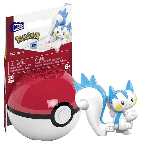 Mega Construx Pokemon Series 17 Pachirisu Figure Building Set with Poke Ball Mega Construx Pokemon Series 17 Pachirisu Figure Building Set with Poke Ball von Mega Brands