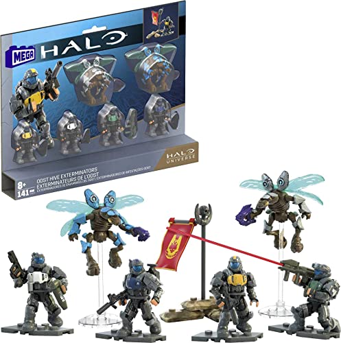 Mega Halo ODST HHC37 Bausatz Univers Exterminators Hive ab 8 Jahren, 141-teilig von Mega Brands