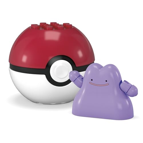 Mega Pokemon Konstruktionsspielzeug Pokéball Evergreen Ditto für Kinder ab 6 Jahren Mega Pokemon Konstruktionsspielzeug Pokéball Evergreen Ditto für Kinder ab 6 Jahren von Mega Brands
