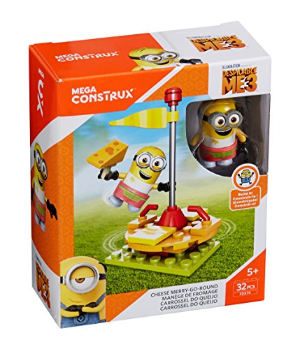Pack de Construction Mega Construx Moi Moche et Méchant 3 : Les Minions le manège des fromages Pack de Construction Mega Construx Moi Moche et Méchant 3 : Les Minions le manège des fromages von Mega Brands
