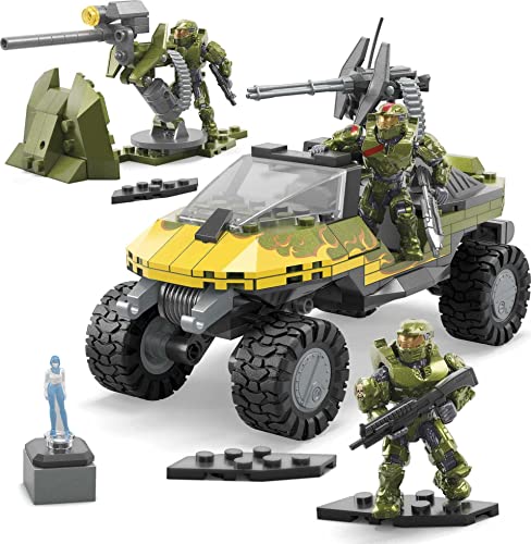 RoamRover Halo Red Team Warthog Rescue Baukasten 3+ 324 Teile von Mega Brands