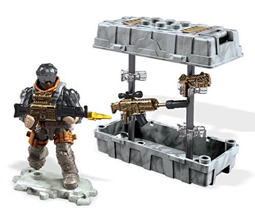 Mega Construx Call of Duty FVF99 - Assault Weapon Crate - David Prophet Wilkes Care Paket Gold von Mega Brands