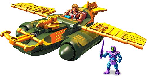 Mega Construx - Masters of The Universe - Wind Rider Attack - He-Man - Bauset - 198 Teile - Alter 3-14 Jahre von Mega Brands
