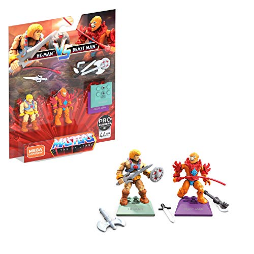 Mega Construx - Masters of The Universe GNN73 - Heroes He-Man vs Beast Man von Mega Construx