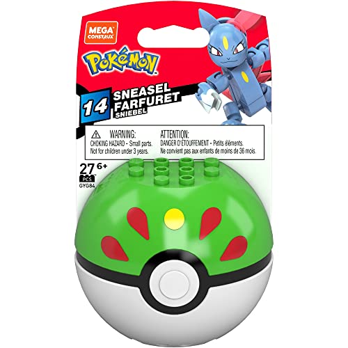 Mega Construx Pokemon Sneasel Poke Ball Building Set von Mega Construx