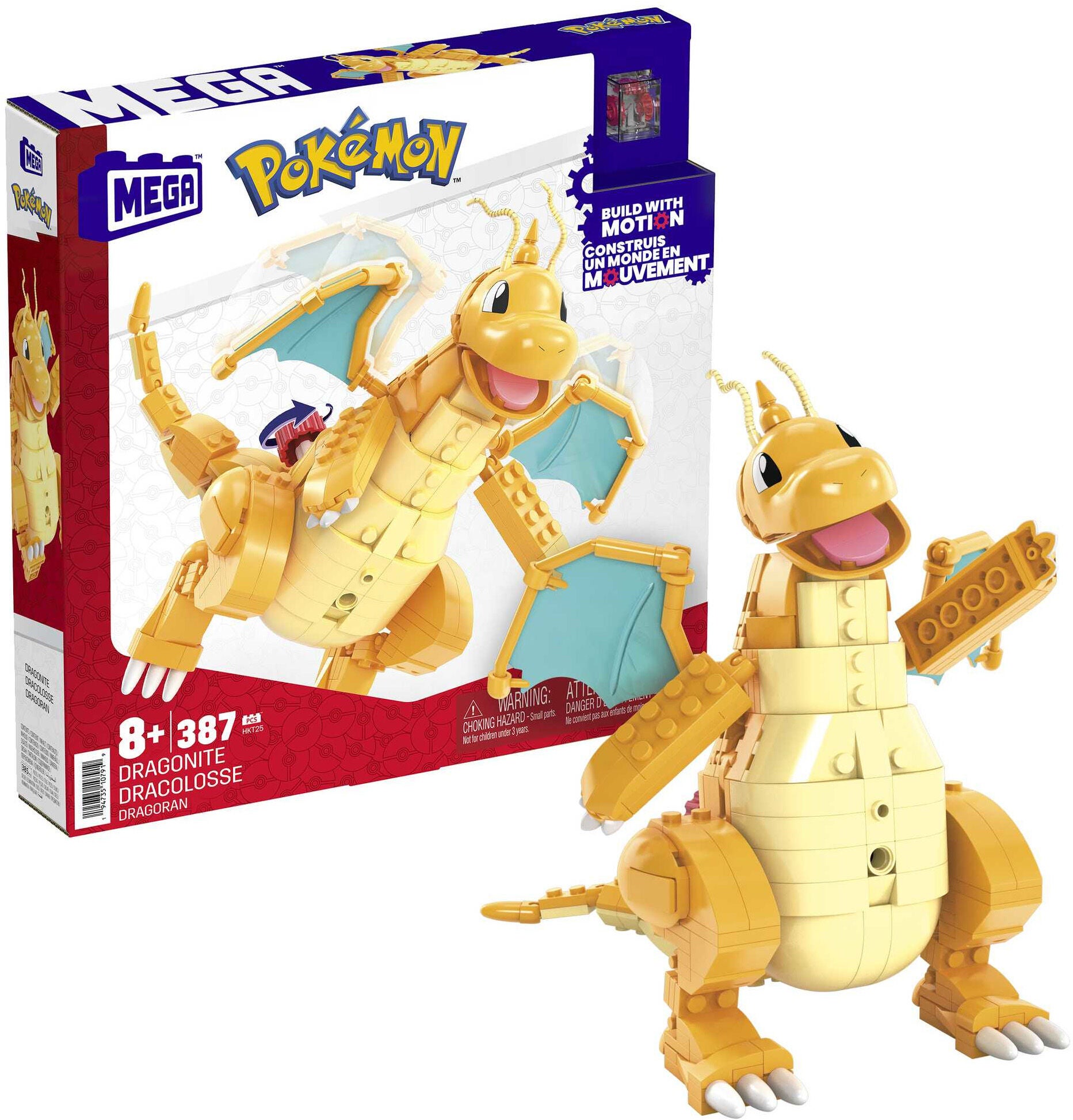 Mega Pokémon Baukasten Dragoran 387 Teile von Mega Construx