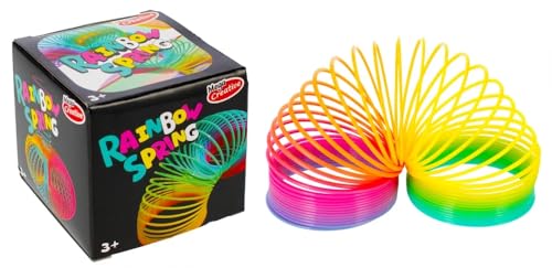 Mega Creative Regenbogen-Federspielzeug für Kinder, 7 x 7 cm, Regenbogenspirale für Kinder und Erwachsene Mega Creative Regenbogen-Federspielzeug für Kinder, 7 x 7 cm, Regenbogenspirale für Kinder und Erwachsene von Mega Creative