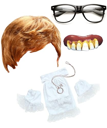 Mega_JumbleSale® Herren Austin Powers Groovy 50er Jahre Junggesellenabschied 4-teiliges Kostüm-Set von Mega_JumbleSale