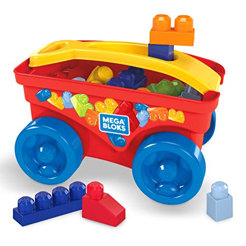 MEGA Bloks GPY95 - Wagen zum Spielen und Aufbewahren, Spielzeug ab 1 Jahr von MEGA
