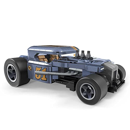 MEGA Hot Wheels Mod Rod Bauset mit 641 Teilen, authentischen Details, Funktionen und Überraschungen, Sammler-Geschenkset für Erwachsene von Mega Brands