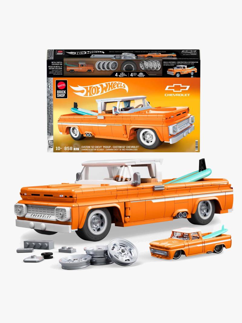 Mattel Brick Shop Hot Wheels Elite Series Brick Shop Hot Wheels Bau-Set Custom ’62 Chevy Pickup 858 Teile Mattel Brick Shop Hot Wheels Elite Series Brick Shop Hot Wheels Bau-Set Custom ’62 Chevy Pickup 858 Teile von Mattel