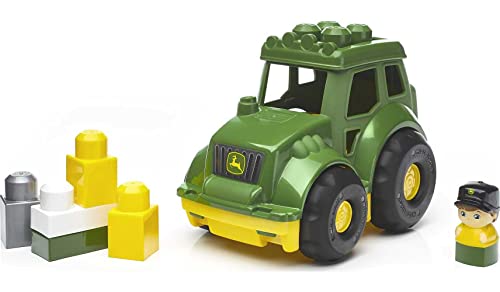 Mattel Mega Bloks First Builders CND89 John Deere Traktor von Mega