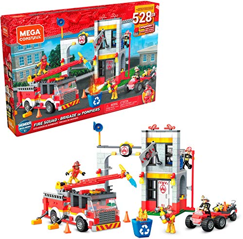 Mega Construx GLK56 Fire Station, 522 Teile von Mega