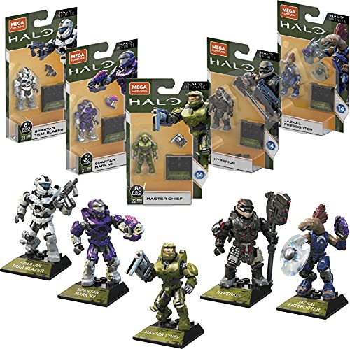 Mega Halo Heroes Series XIV Bundle Actionfiguren von Mega Brands