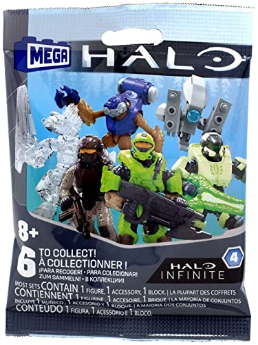 Mega Construx Halo Infinite Serie 4 Minifigur One Blind Bag von Mega